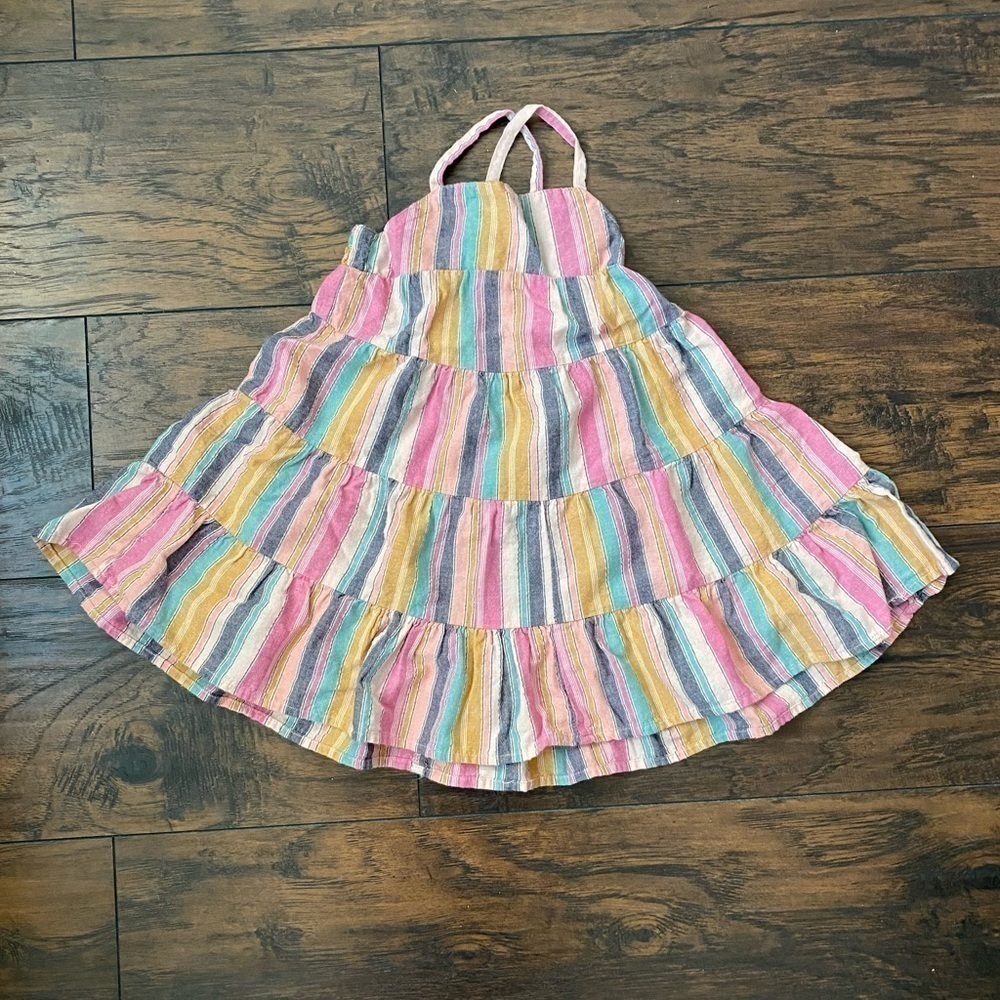 Cat & Jack, Girls Serape Dress, Size 2T - Picture 2 of 10